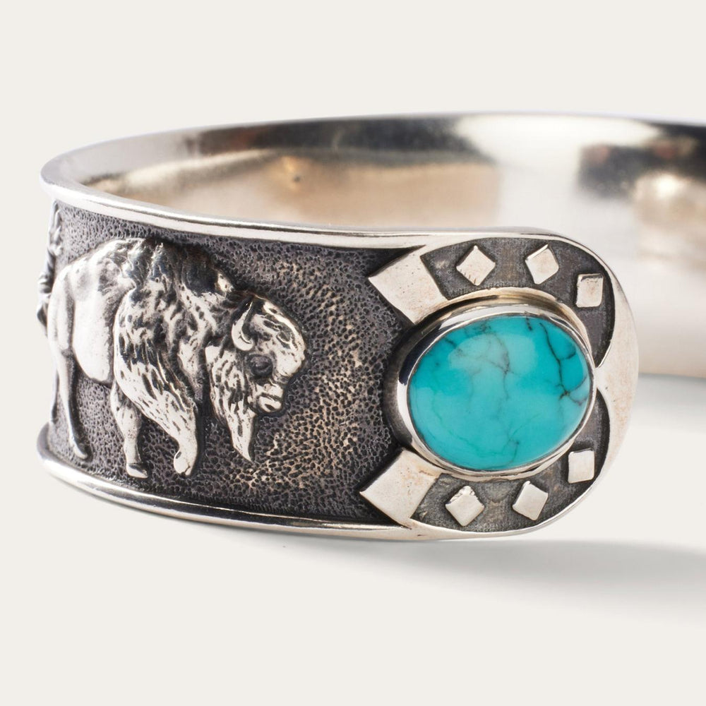 Men/Women Jewelry | Stetson Southwestern Cuff Turquoise