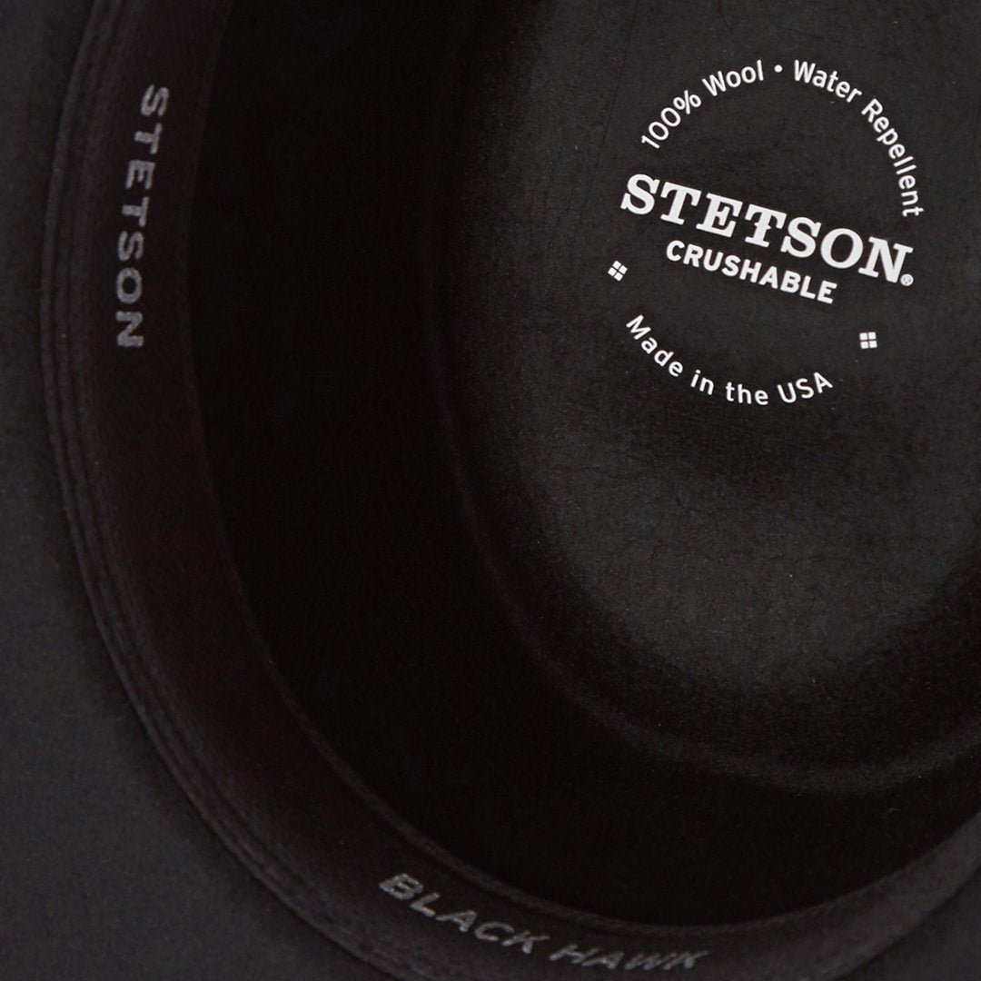 Men/Women Outdoor | Stetson Black Hawk Outdoor Hat Black