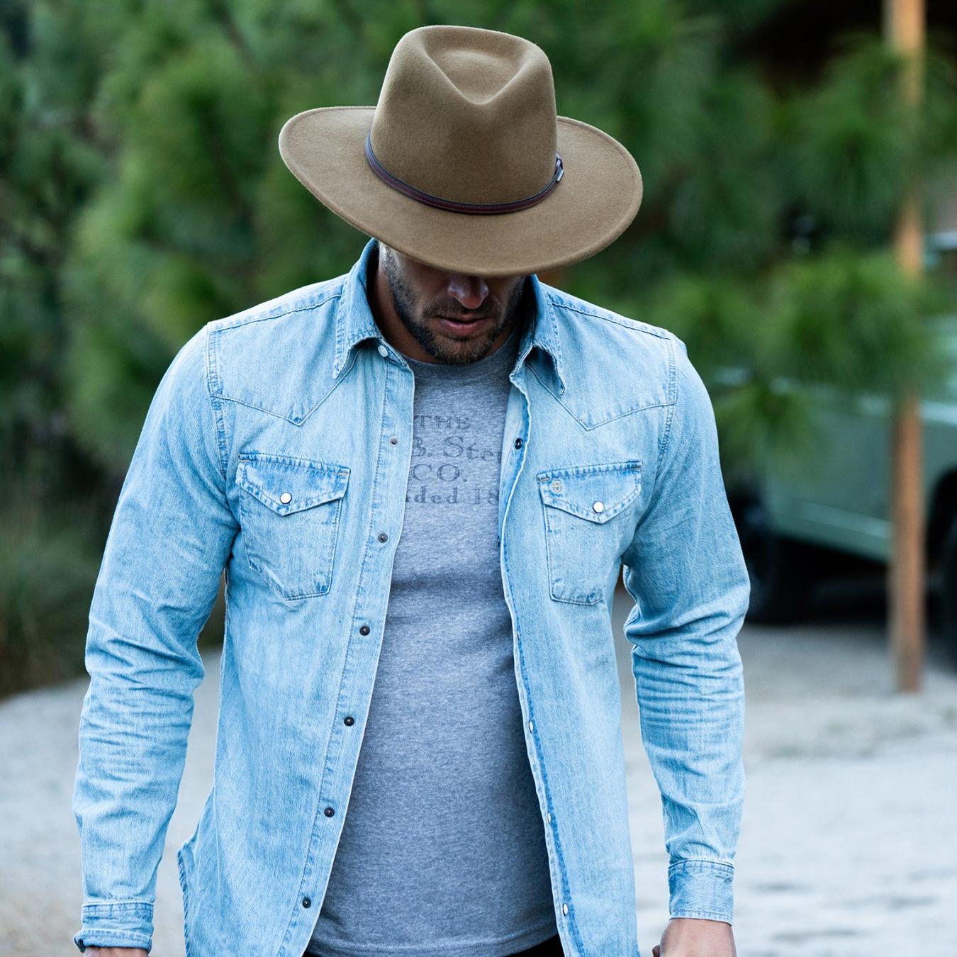 Men/Women Outdoor | Stetson Bozeman Outdoor Hat Light Brown