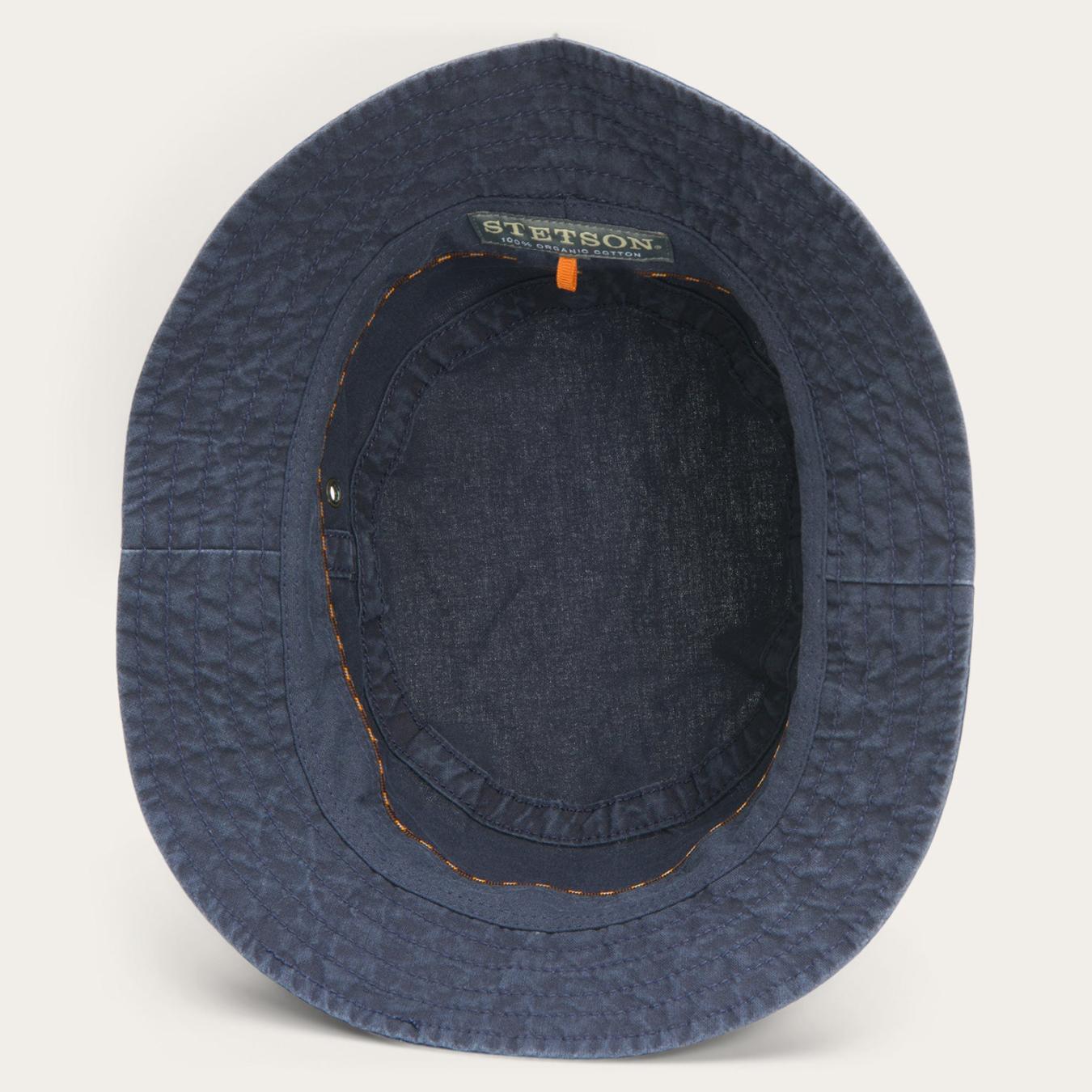 Men/Women Outdoor | Stetson Bucket Delave Organic Cotton Blue