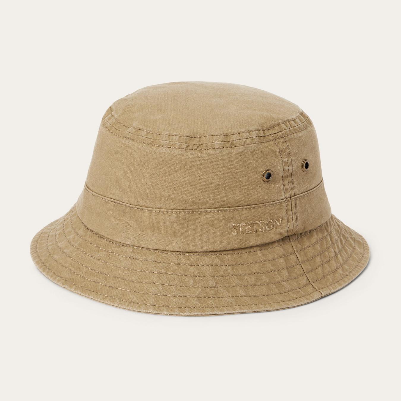 Men/Women Outdoor | Stetson Bucket Delave Organic Cotton Olive