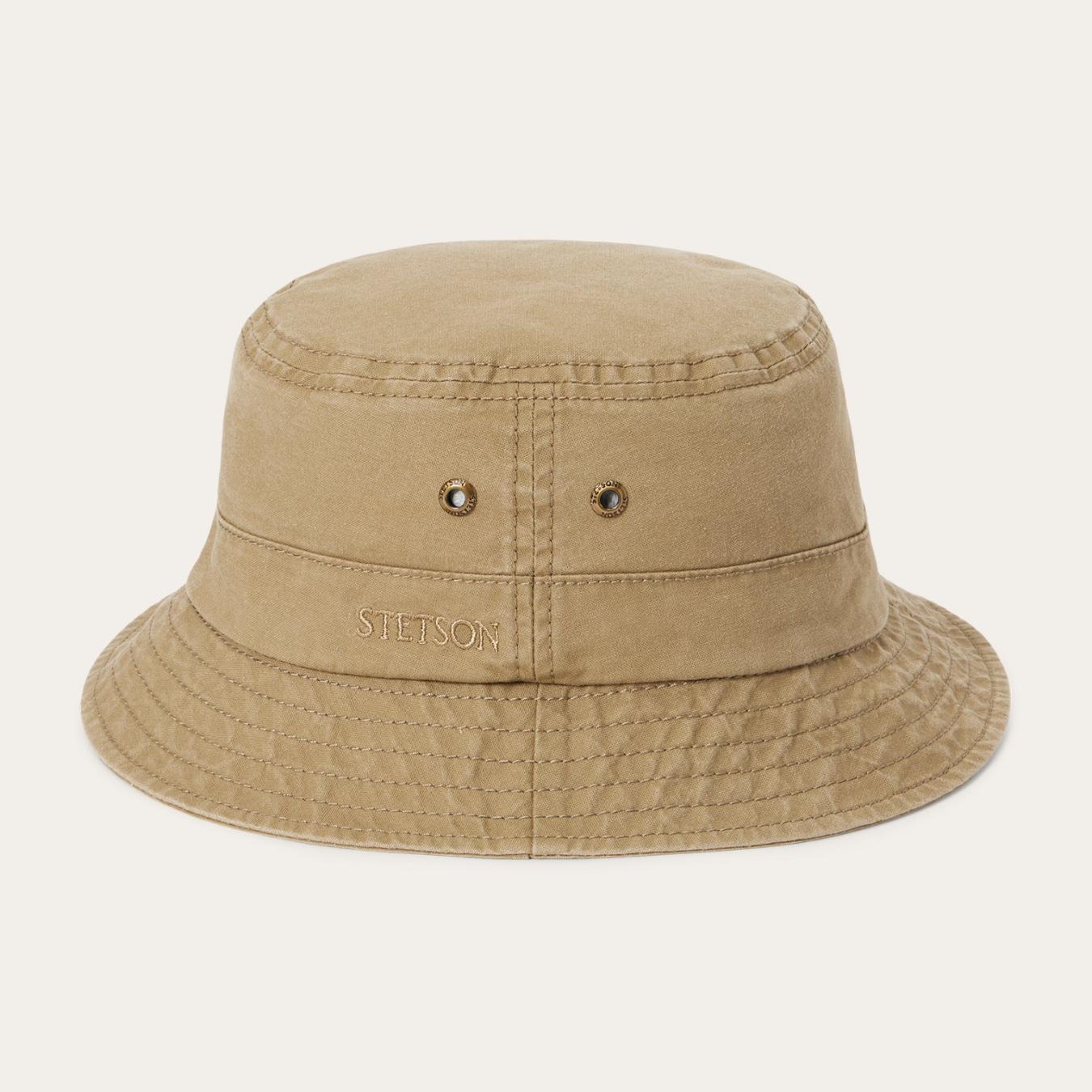 Men/Women Outdoor | Stetson Bucket Delave Organic Cotton Olive