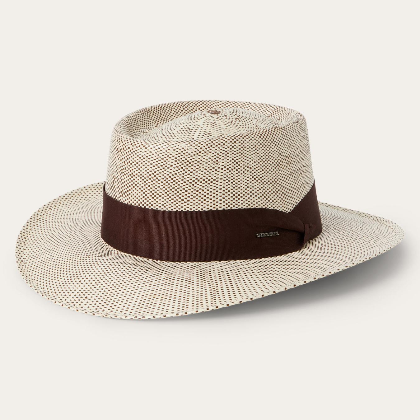Men/Women Outdoor | Stetson Double Bogey Raffia Straw Hat Natural Brown