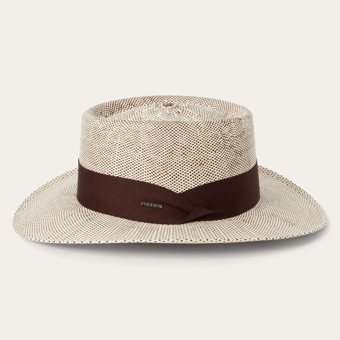 Men/Women Outdoor | Stetson Double Bogey Raffia Straw Hat Natural Brown