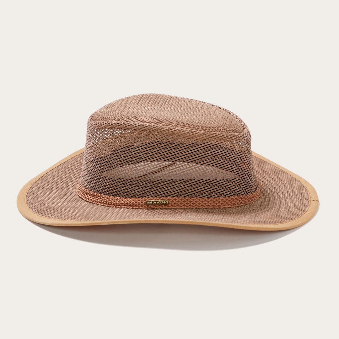 Men/Women Outdoor | Stetson Grand Canyon Mesh Safari Hat Beaver