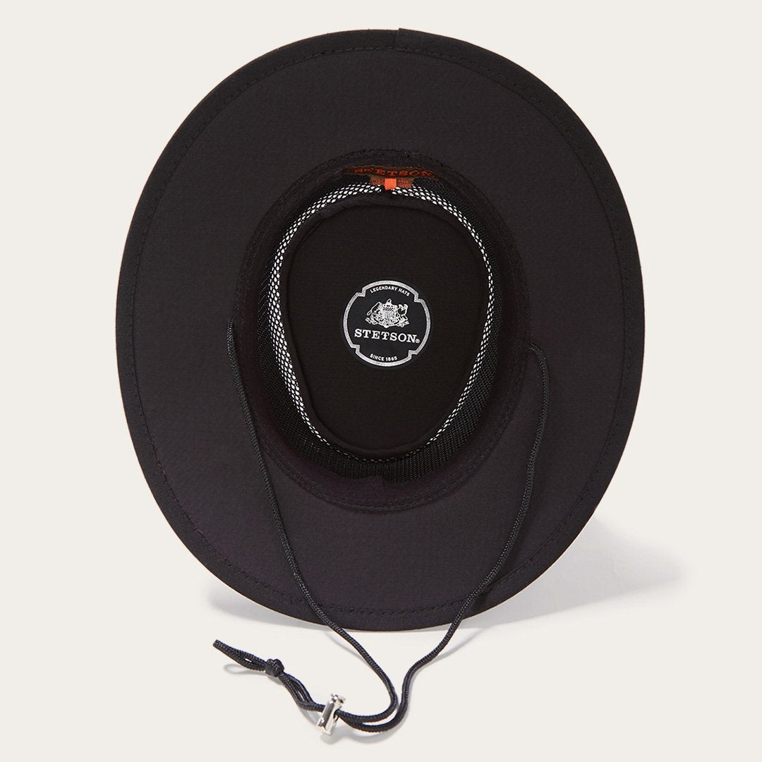 Men/Women Outdoor | Stetson Grand Canyon Mesh Safari Hat Black