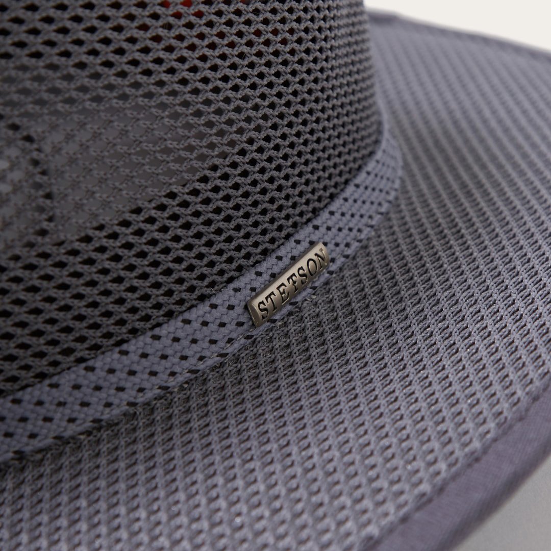 Men/Women Outdoor | Stetson Grand Canyon Mesh Safari Hat Charcoal