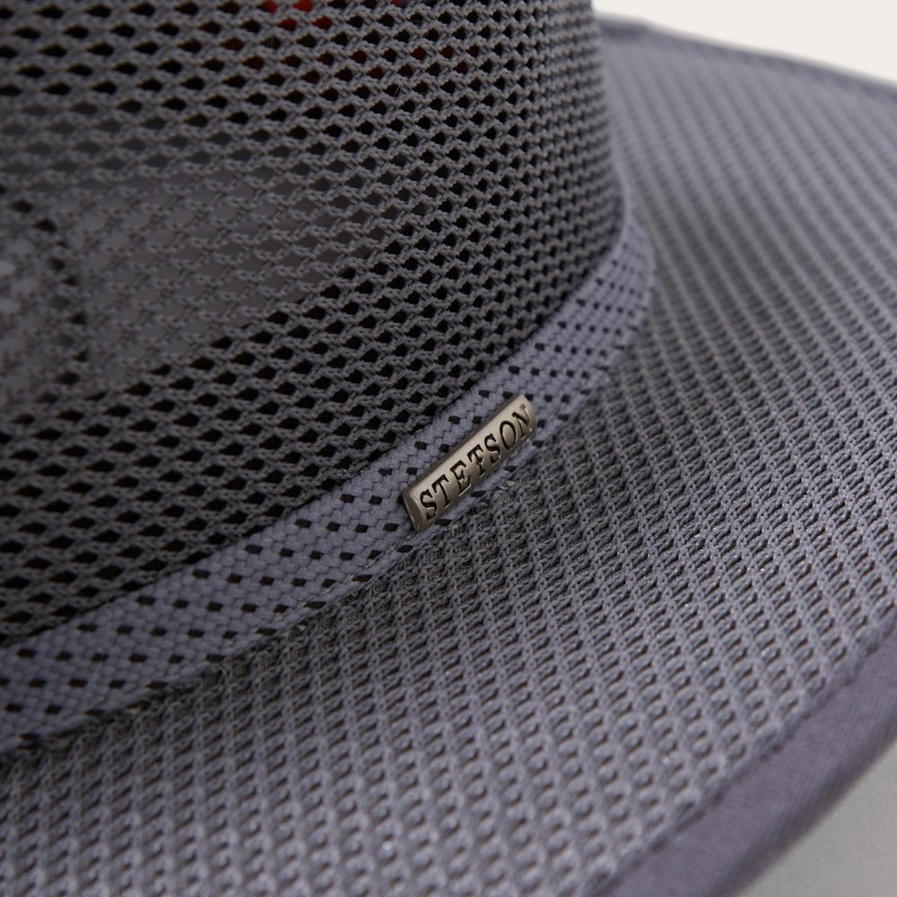 Men/Women Outdoor | Stetson Grand Canyon Mesh Safari Hat Charcoal