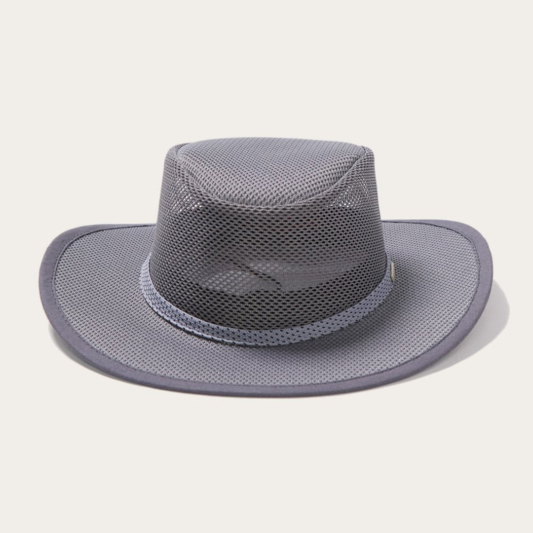 Men/Women Outdoor | Stetson Grand Canyon Mesh Safari Hat Charcoal
