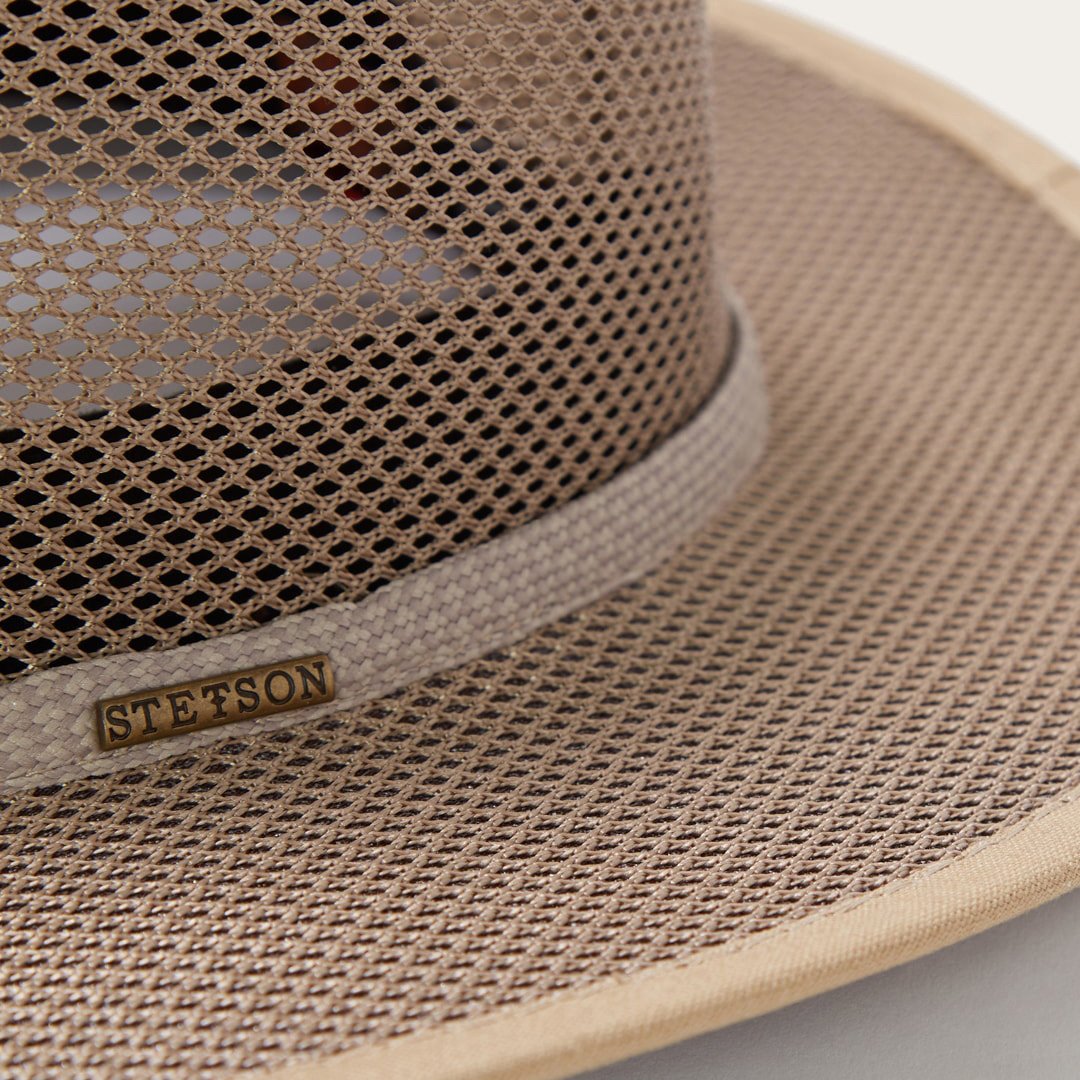 Men/Women Outdoor | Stetson Grand Canyon Mesh Safari Hat Mushroom