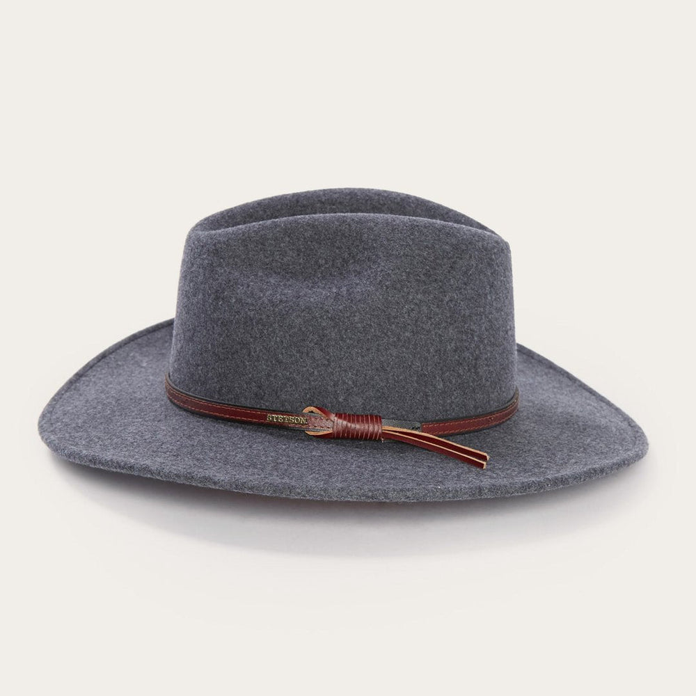 Men/Women Outdoor | Stetson Grey Bull Outdoor Hat Grey Mix