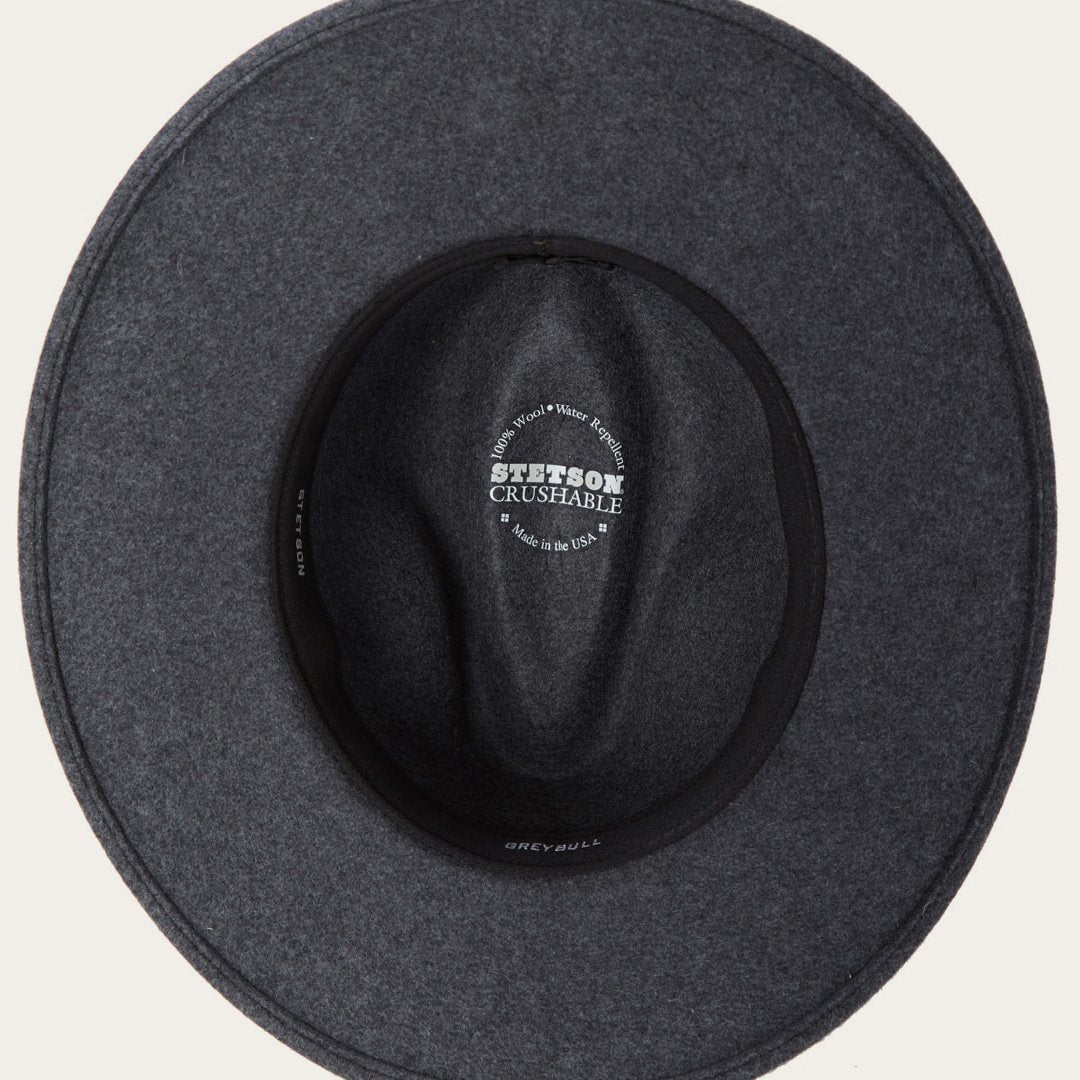 Men/Women Outdoor | Stetson Grey Bull Outdoor Hat Grey Mix