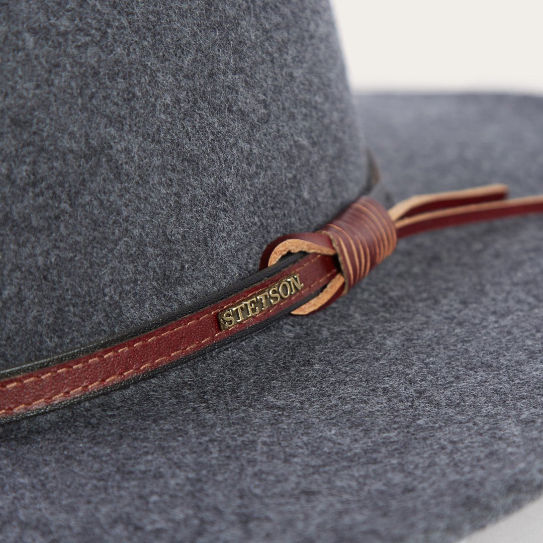 Men/Women Outdoor | Stetson Grey Bull Outdoor Hat Grey Mix
