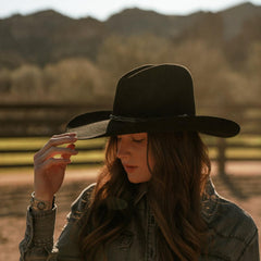 Men/Women Outdoor | Stetson Gus 6X Cowboy Hat Black