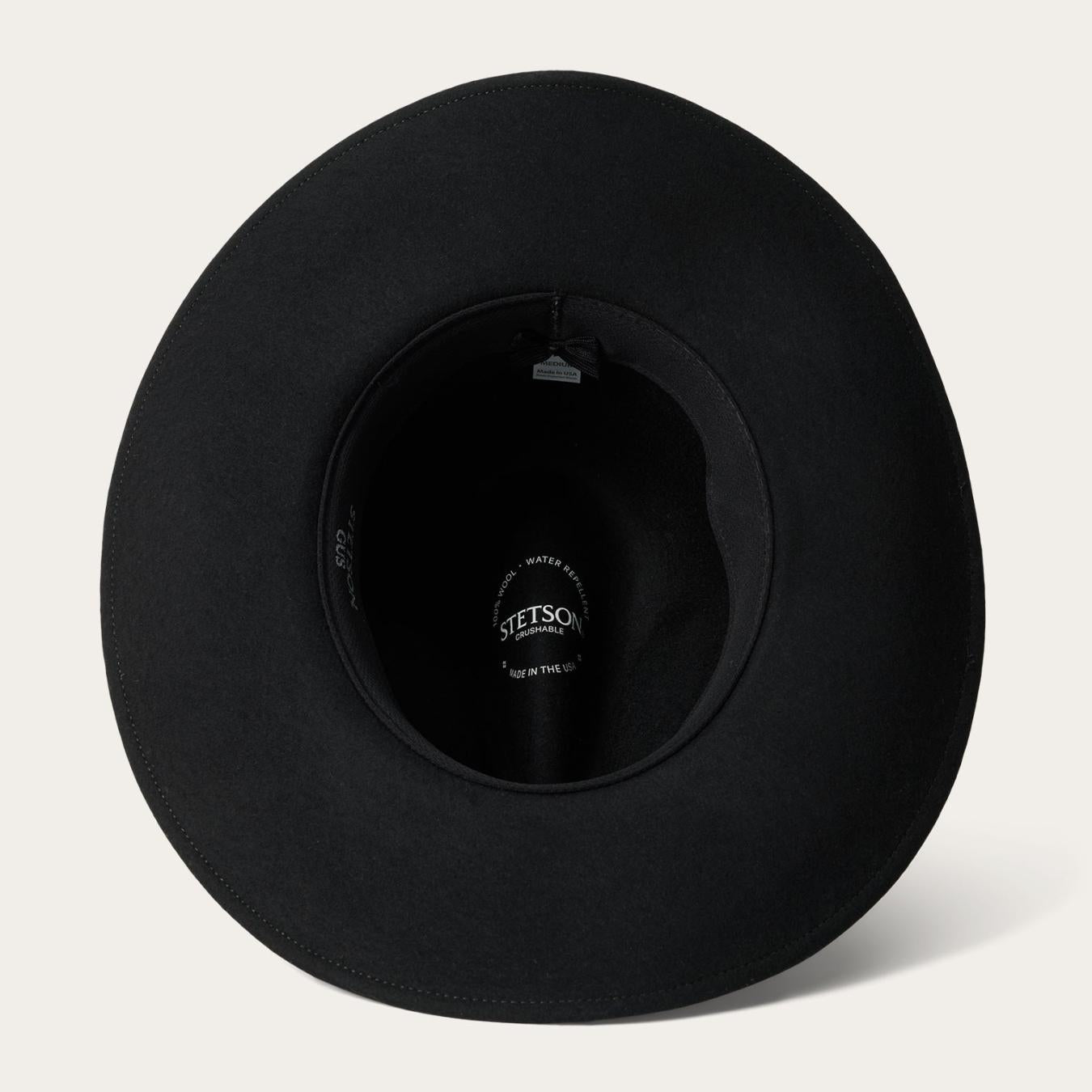 Men/Women Outdoor | Stetson Gus Crushable Outdoor Hat Black