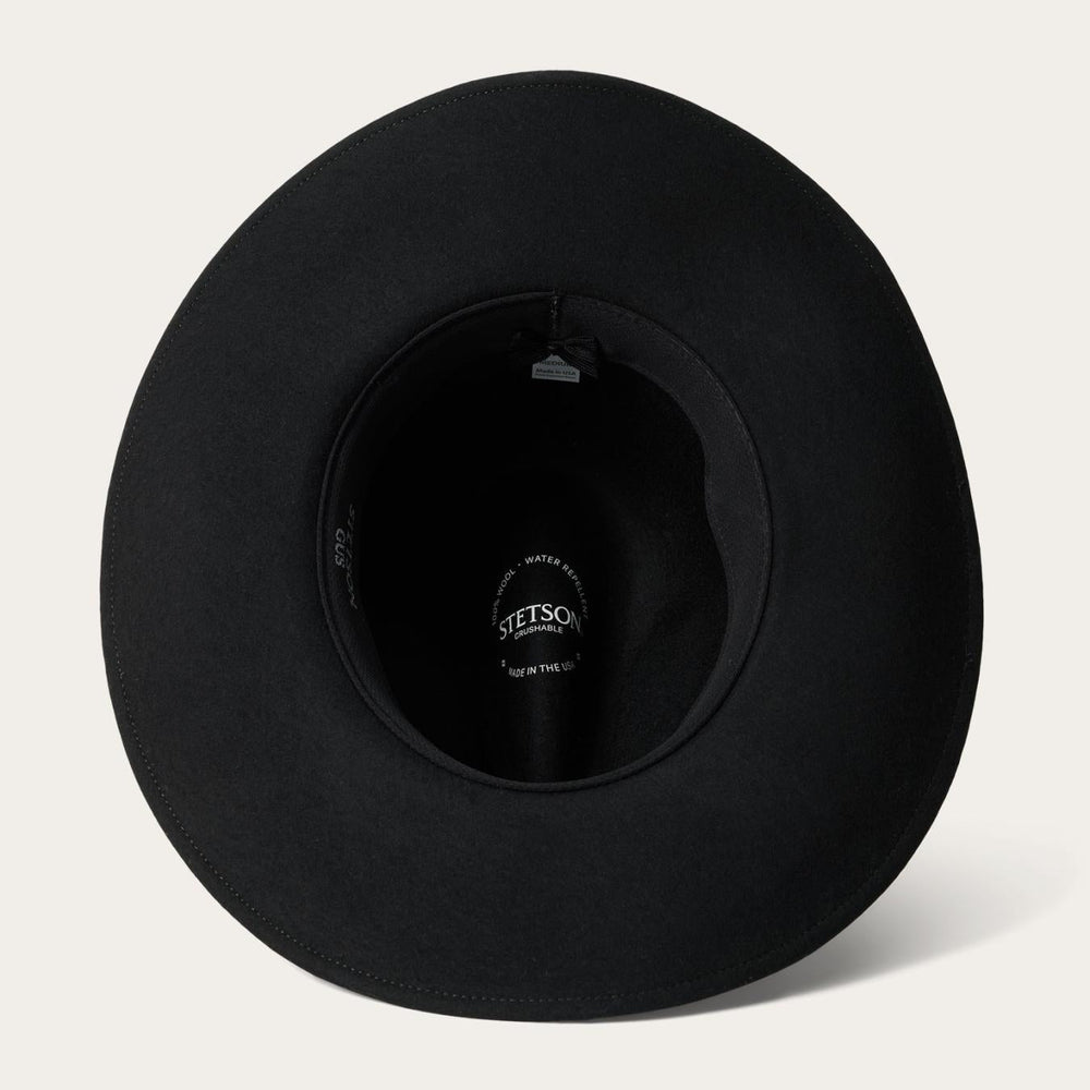 Men/Women Outdoor | Stetson Gus Crushable Outdoor Hat Black