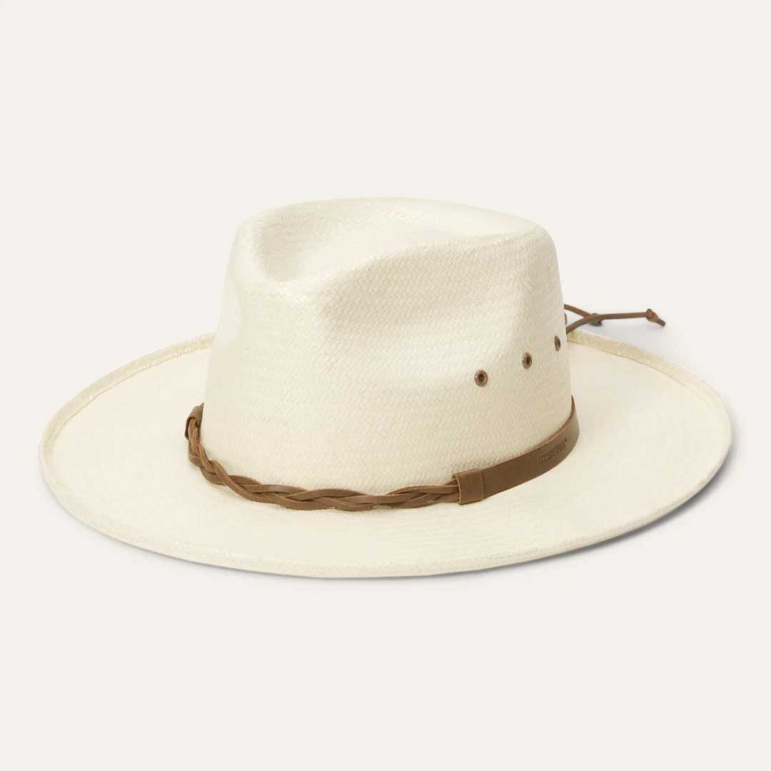 Men/Women Outdoor | Stetson Helena Straw Fedora Natural