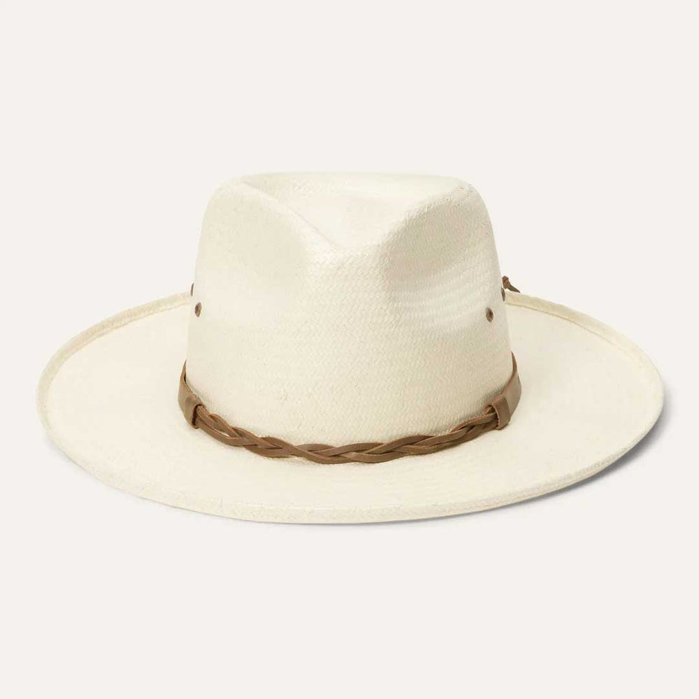 Men/Women Outdoor | Stetson Helena Straw Fedora Natural