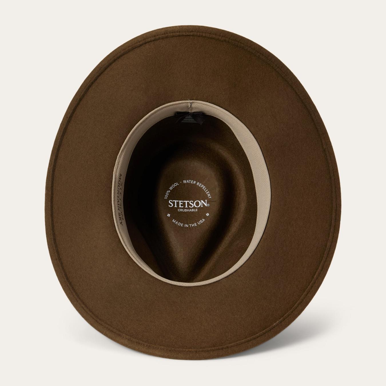 Men/Women Outdoor | Stetson Mountain Sky Crushable Outdoor Hat Acorn