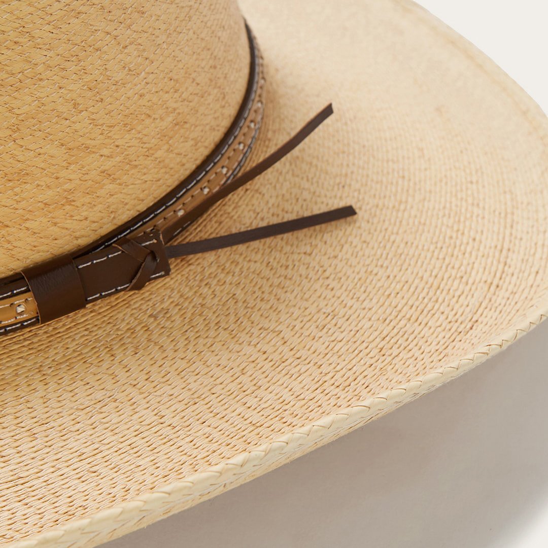 Men/Women Outdoor | Stetson Sawmill Palm Leaf Western Hat Toasted