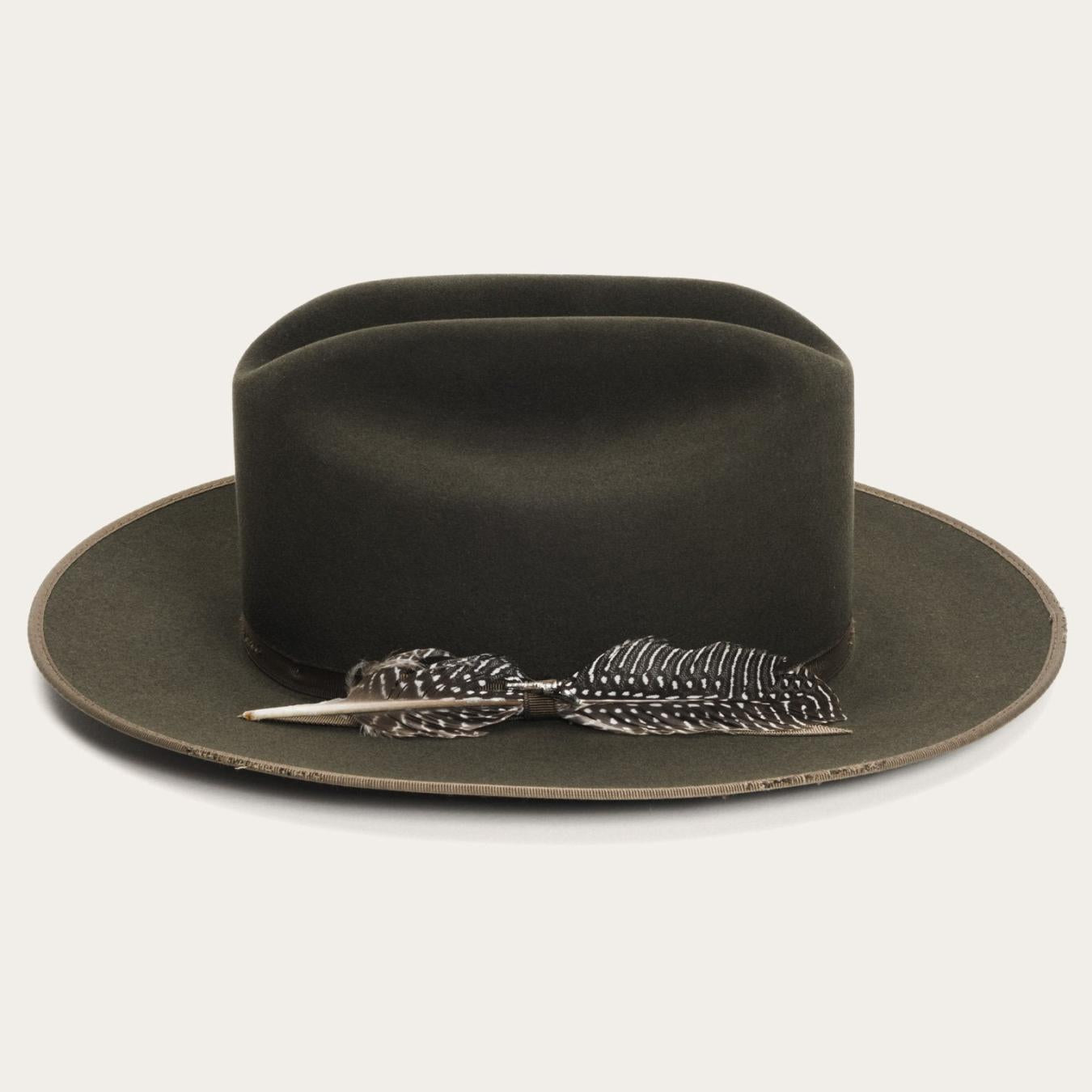 Men/Women Western | Stetson 1865 Distressed Open Road Royal Deluxe Walnut