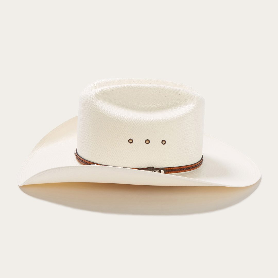 Men/Women Western | Stetson Alamo 8X Straw Cowboy Hat Natural