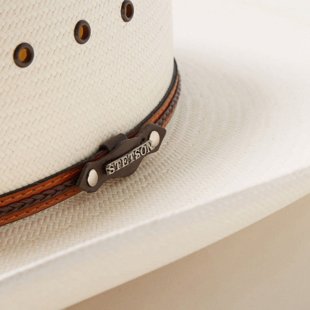 Men/Women Western | Stetson Alamo 8X Straw Cowboy Hat Natural