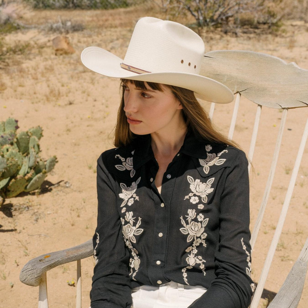 Men/Women Western | Stetson Angus 10X Straw Cowboy Hat Natural
