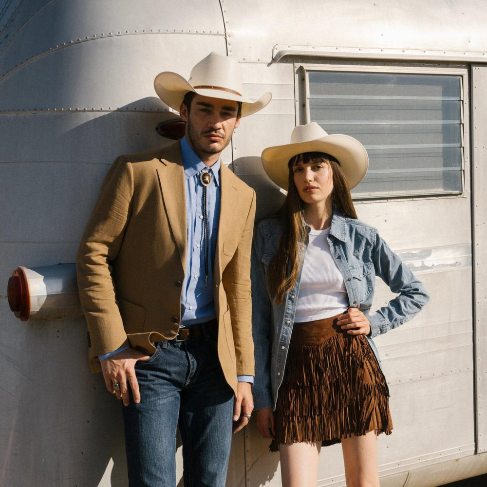Men/Women Western | Stetson Angus 10X Straw Cowboy Hat Natural