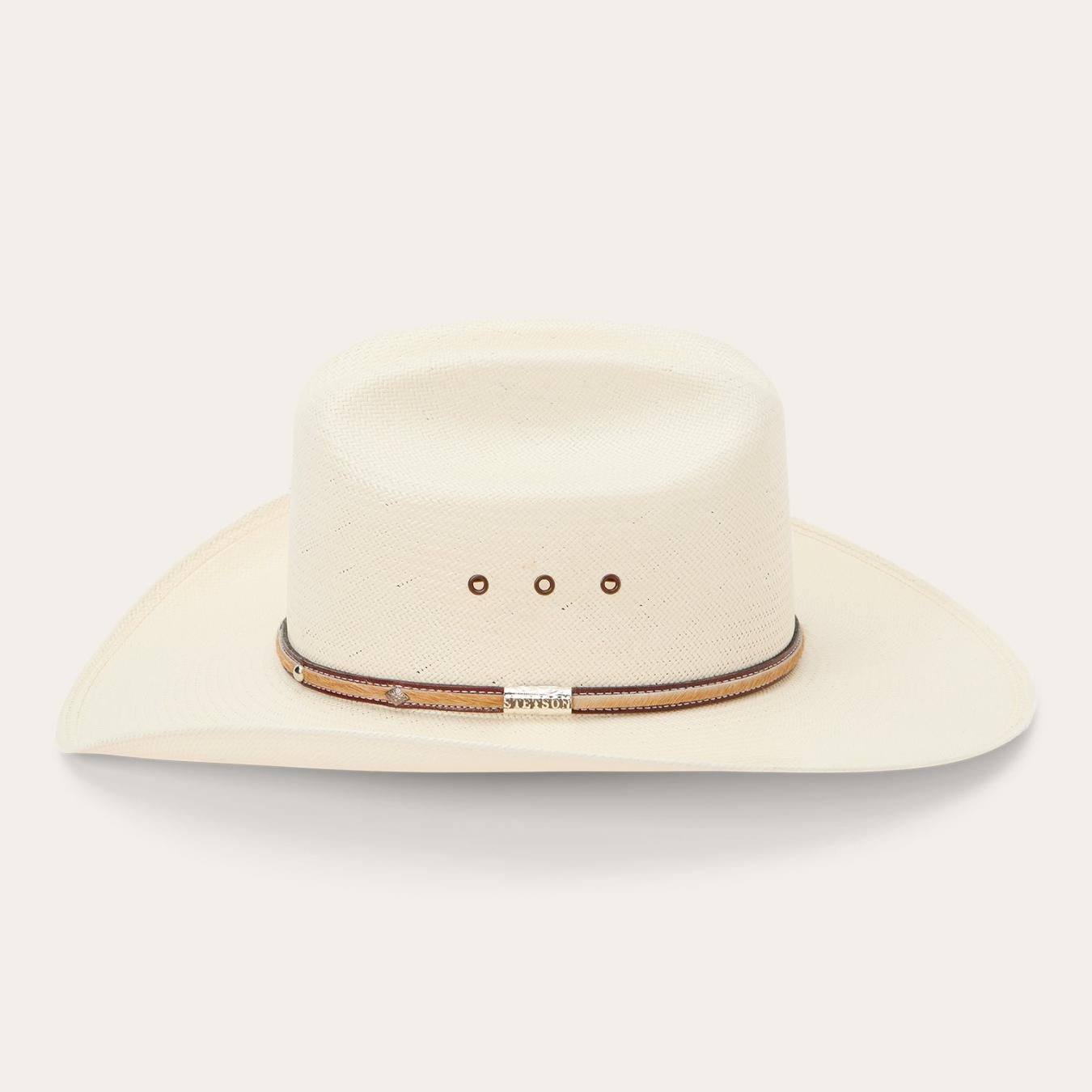 Men/Women Western | Stetson Angus 10X Straw Cowboy Hat Natural