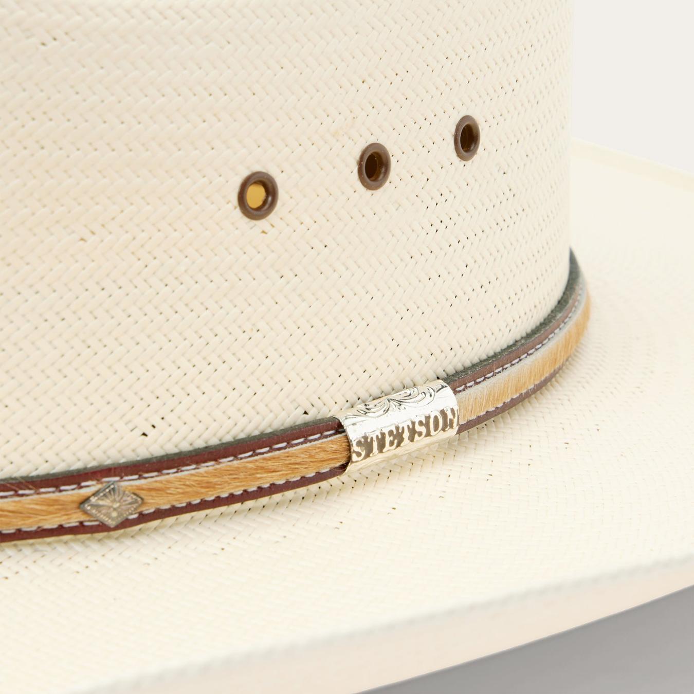 Men/Women Western | Stetson Angus 10X Straw Cowboy Hat Natural