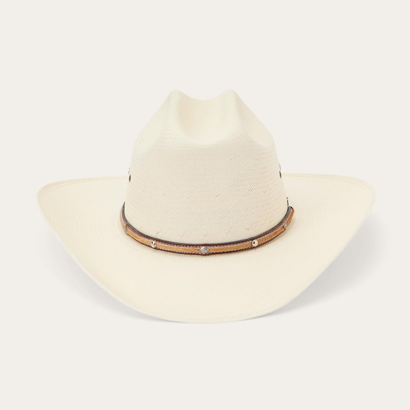 Men/Women Western | Stetson Angus 10X Straw Cowboy Hat Natural