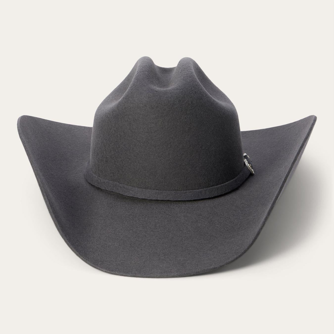 Men/Women Western | Stetson Brenham 4X Cowboy Hat Granite