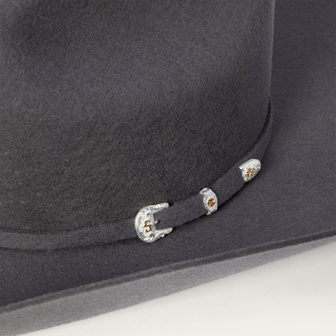 Men/Women Western | Stetson Brenham 4X Cowboy Hat Granite