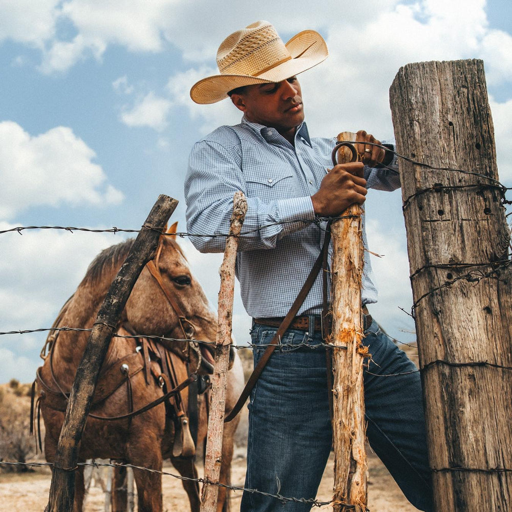 Men/Women Western | Stetson Classic 10X Straw Cowboy Hat Ivory/wheat