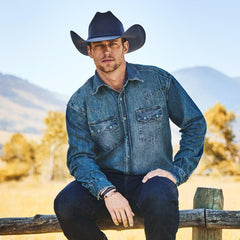 Men/Women Western | Stetson Corral 4X Cowboy Hat Black