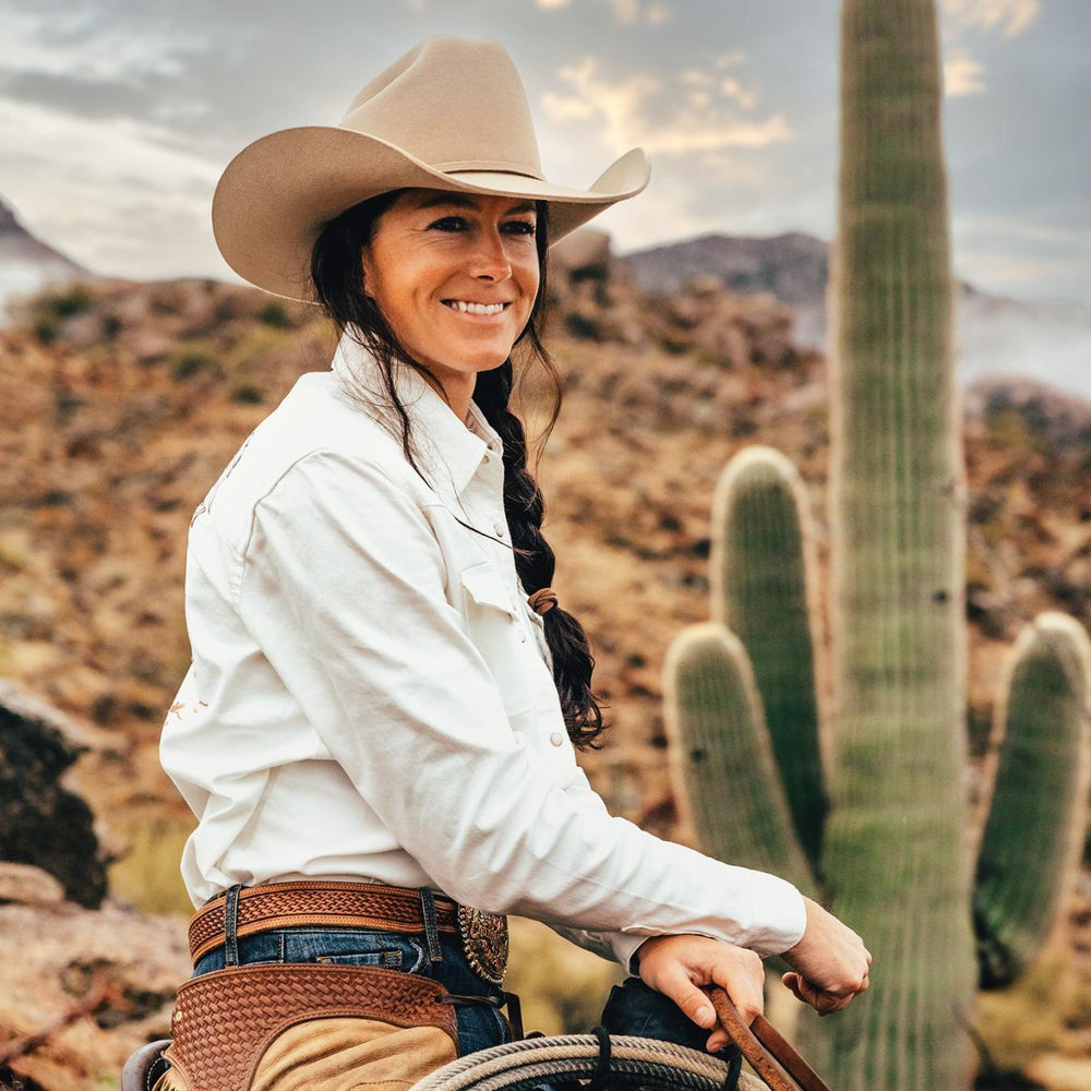 Men/Women Western | Stetson Corral 4X Cowboy Hat Silver Sand