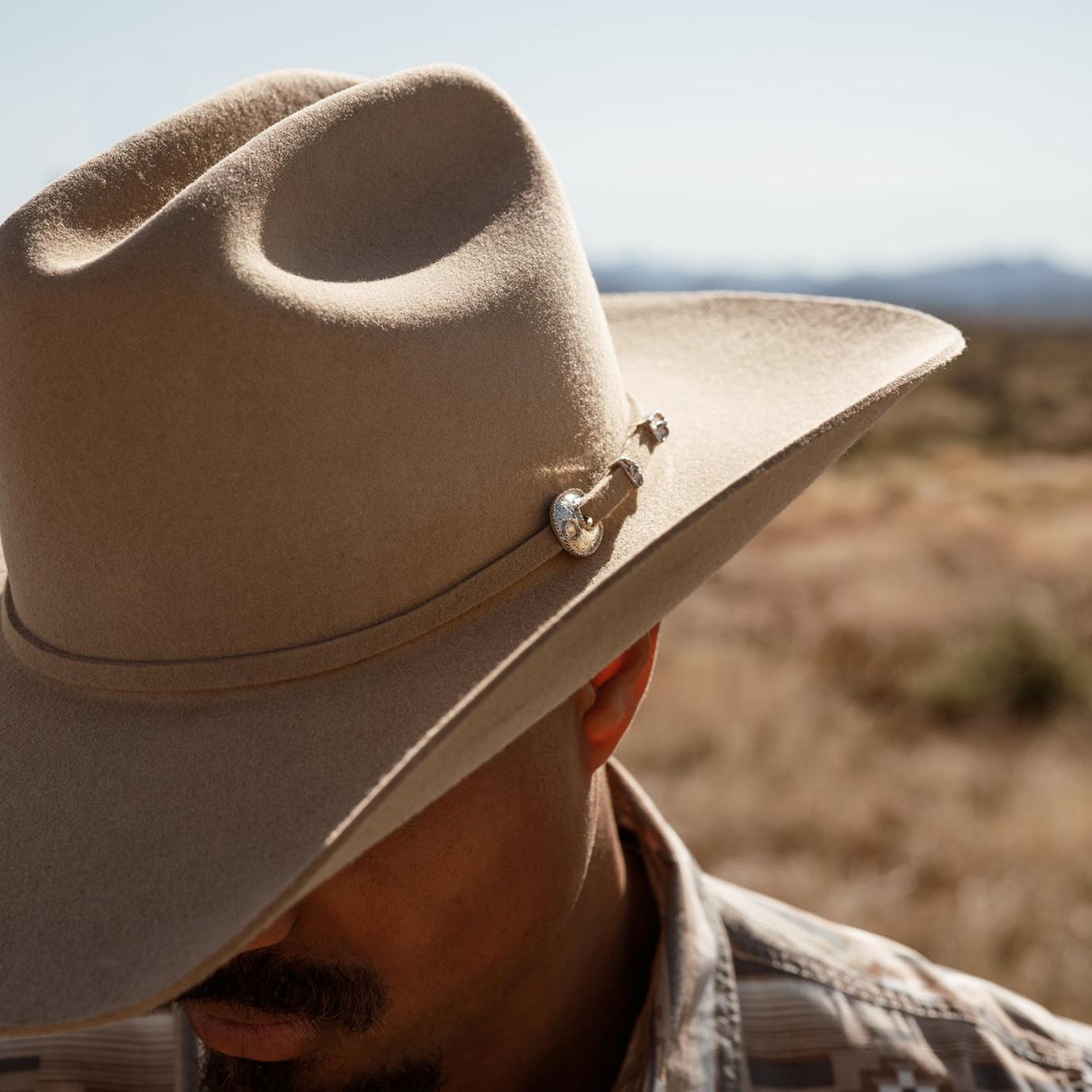 Men/Women Western | Stetson Corral 4X Cowboy Hat Silver Sand