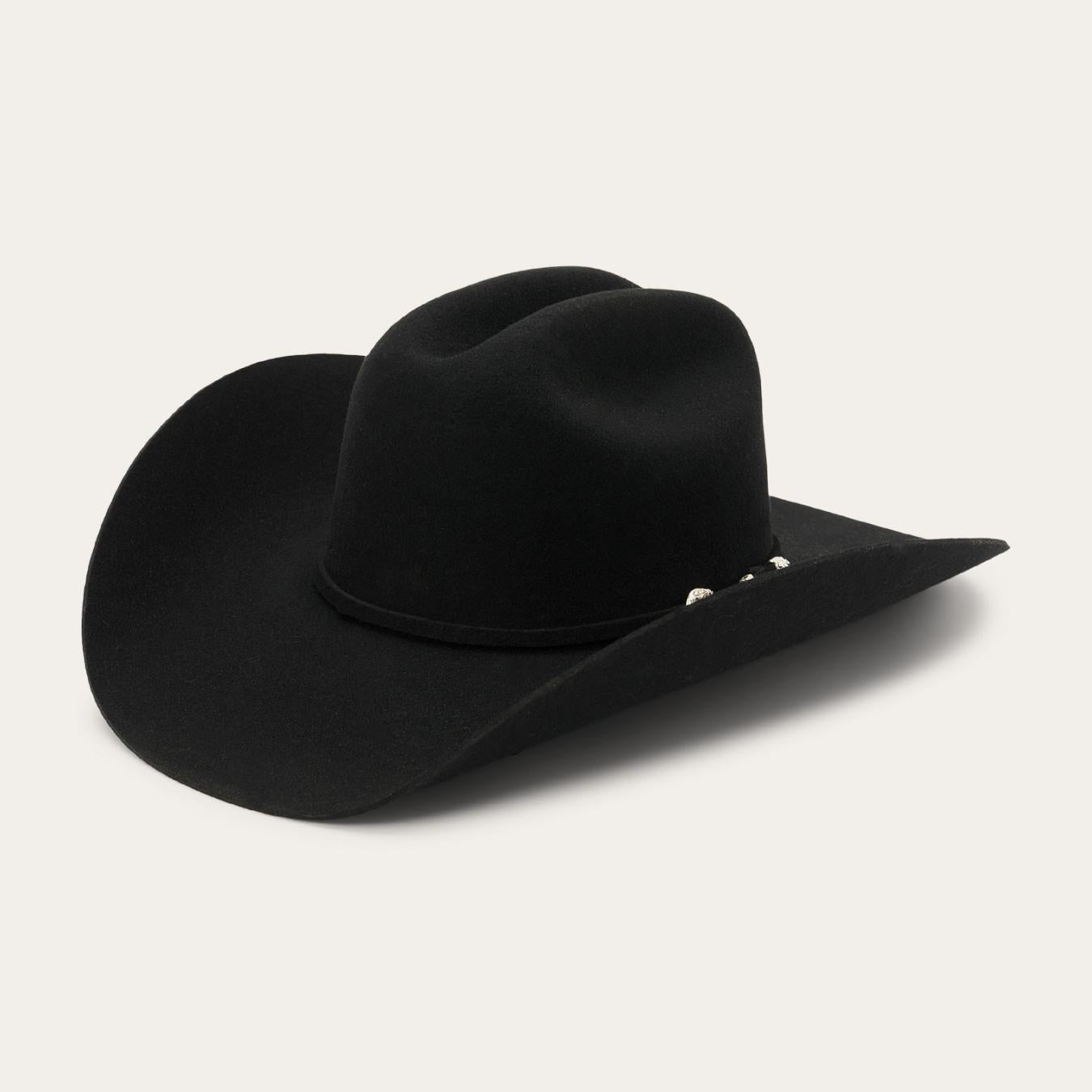 Men/Women Western | Stetson Duncan 4X Cowboy Hat Black