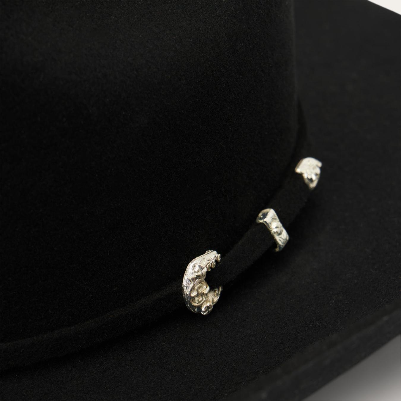 Men/Women Western | Stetson Duncan 4X Cowboy Hat Black