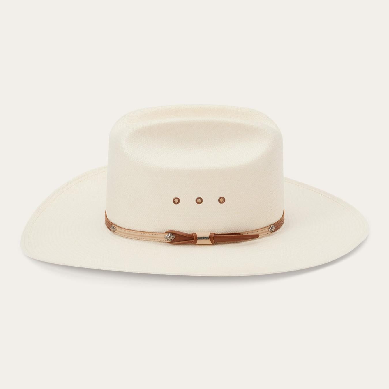 Men/Women Western | Stetson Grant 10X Straw Cowboy Hat Natural