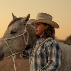 Men/Women Western | Stetson Griffin 100X Straw Cowboy Hat Natural