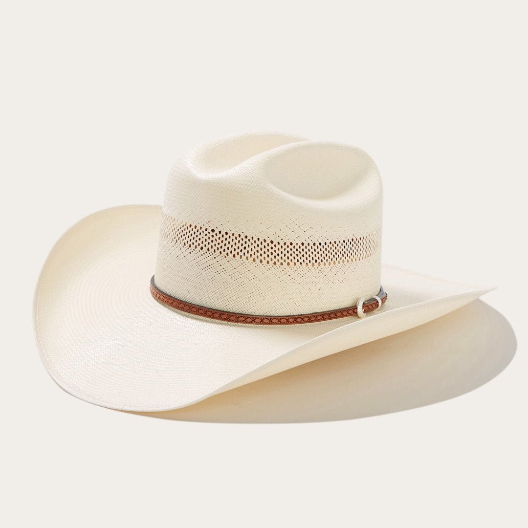 Men/Women Western | Stetson Griffin 100X Straw Cowboy Hat Natural