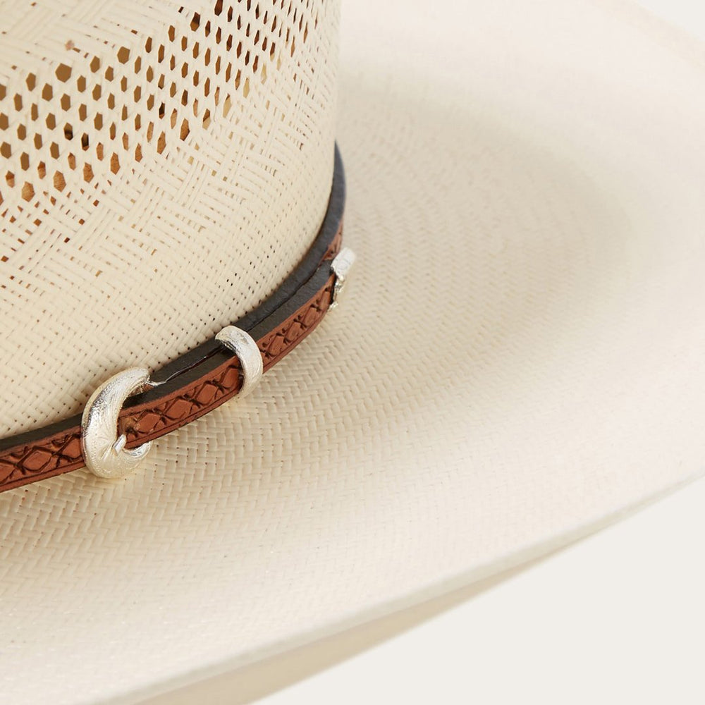 Men/Women Western | Stetson Griffin 100X Straw Cowboy Hat Natural