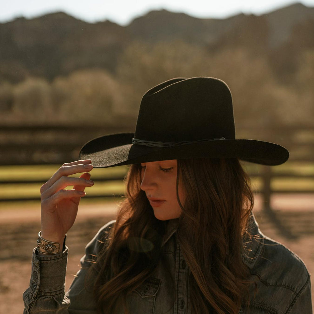 Men/Women Western | Stetson Gus 6X Cowboy Hat Black