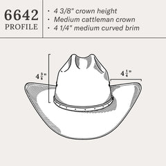 Men/Women Western | Stetson Haywood 10X Straw Cowboy Hat Natural