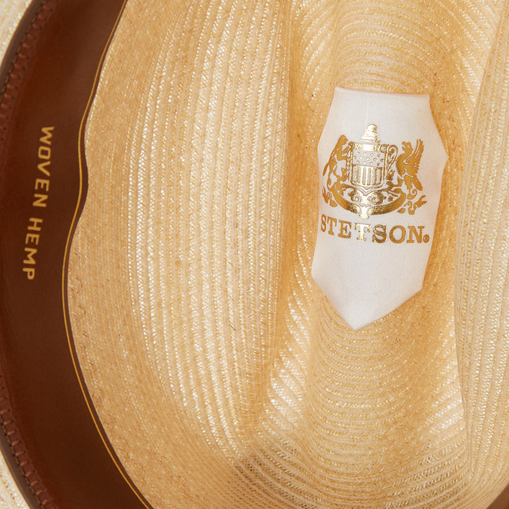 Men/Women Western | Stetson Hemp Straw Open Road Natural