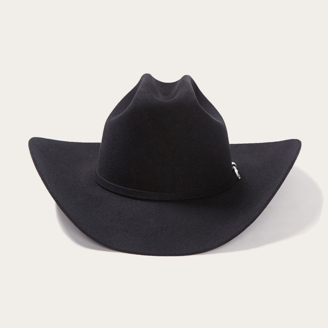 Men/Women Western | Stetson Lariat 5X Cowboy Hat - 4 5/8" Crown Black