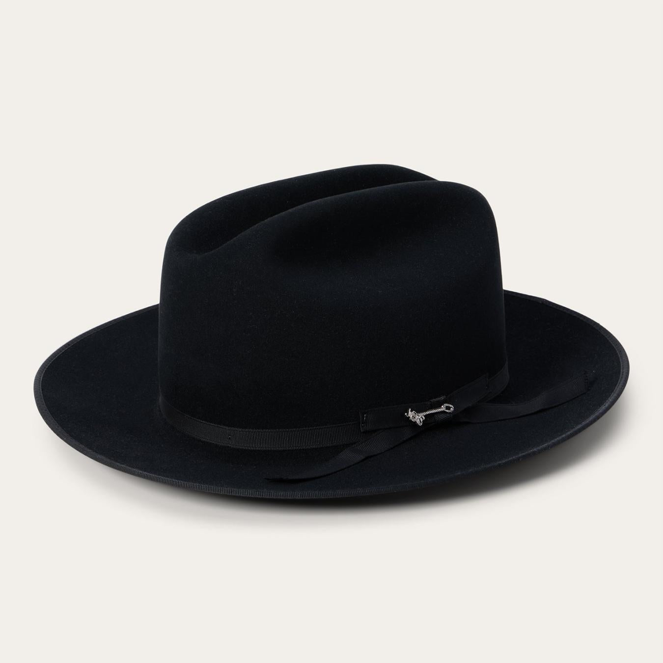 Men/Women Western | Stetson Open Road Royal Deluxe Hat Black