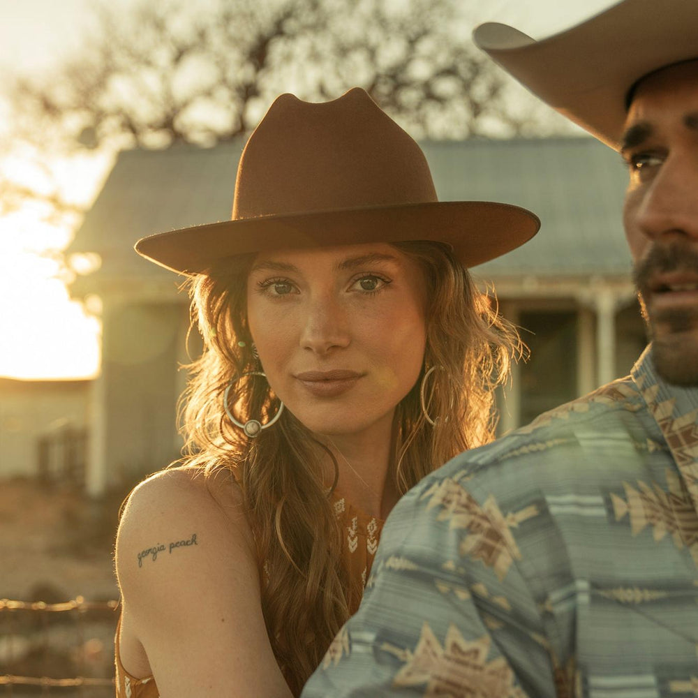 Men/Women Western | Stetson Open Road Royal Deluxe Hat Cognac